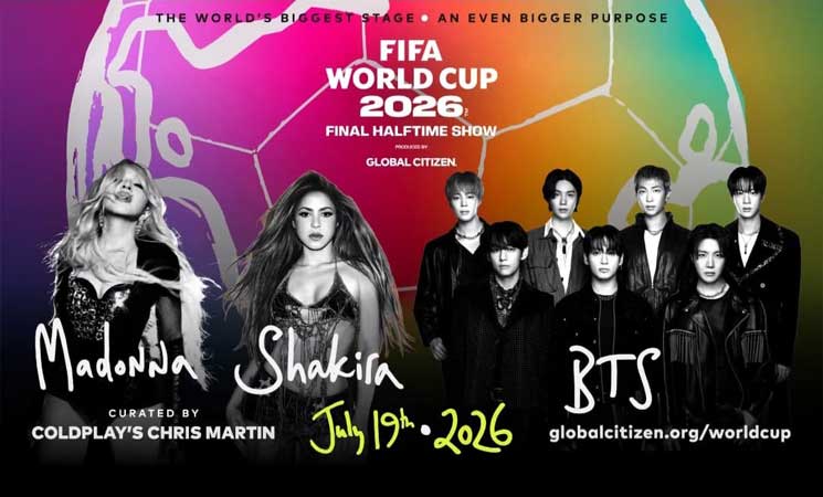 مادونا وشاكيرا و”بي تي إس” يحيون أول حفل بين شوطي نهائي كأس العالم- (فيديو)