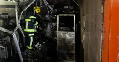 السيطرة على حريق محل حلويات وشقة تستخدم كوافير فى السلام