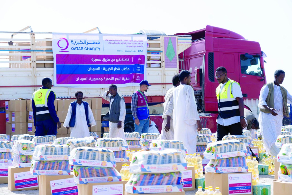 ‫ قطر الخيرية تنفّذ مشروعاً لتعزيز صمود الفئات الضعيفة في 4 ولايات بالسودان