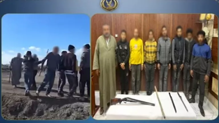 مشاجرة بالأسلحة البيضاء وبندقية خرطوش بكفر الشيخ