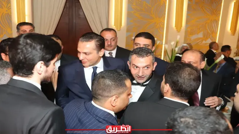 بحضور رئيس الشيوخ والغنام وعبد الجواد.. كبار رجال الدولة والسياسية يشاركون لحفل زفاف ابن شقيق عمرو الشلمة