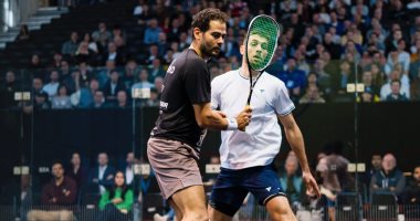 كريم عبد الجواد يتوج بكأس جراسهوبر للاسكواش بزيورخ