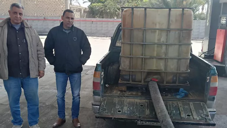 تموين الإسكندرية تضبط 1000 لتر سولار مدعم قبل بيعها بالسوق السوداء