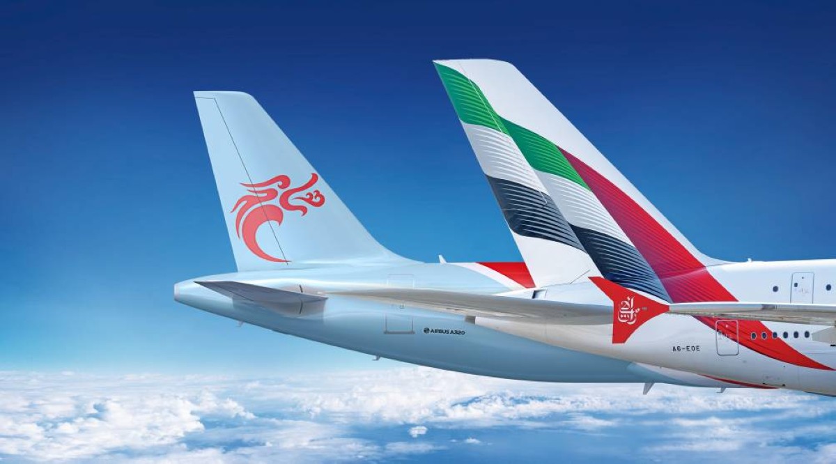 طيران الإمارات تصل إلى 22 وجهة داخل الصين