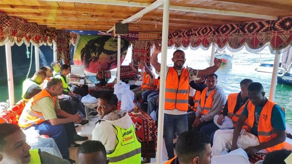 صندوق مكافحة الإدمان ينظم رحلة للمتعافين إلى معبد دندرة