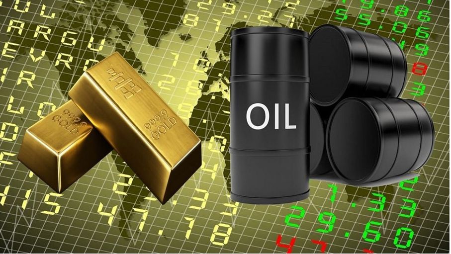انخفاض أسعار الذهب والنفط عالميا مع ارتفاع مؤشر الدولار...
