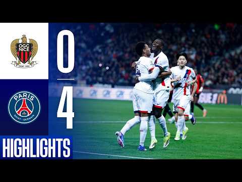 4 GOALS and 3 POINTS before the break against OGC Nice! 👏