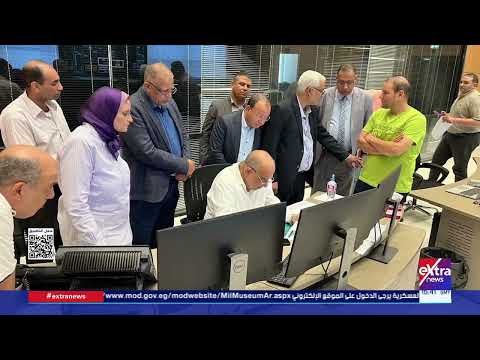 وزير الكهرباء والطاقة المتجددة يتابع سير العمل في المركز القومي للتحكم في الطاقة
