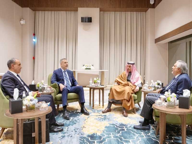 اجتماع رباعي غداً يضم وزراء خارجية السعودية ومصر وتركيا وباكستان