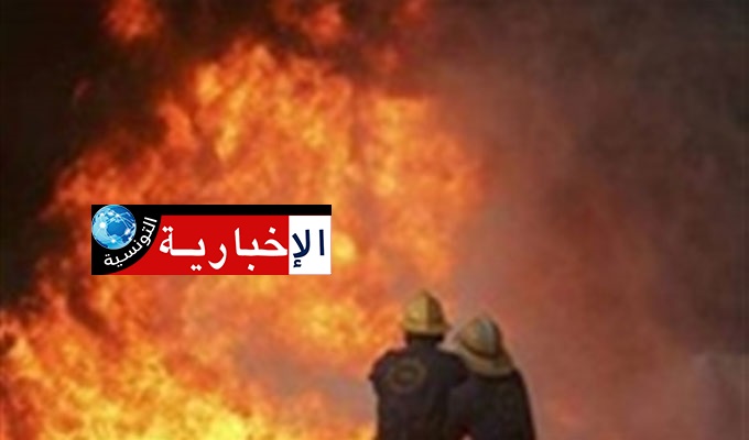 حريق بمزارع حبوب في جندوبة..