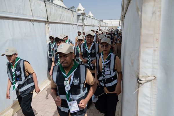 فرضيات ميدانية الكشفية في 16 معسكراً فرعياً بمكة والمشاعر المقدسة لخدمة الحجاج