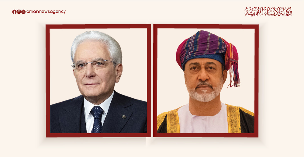 جلالةُ السُّلطان يهنئ رئيس إيطاليا