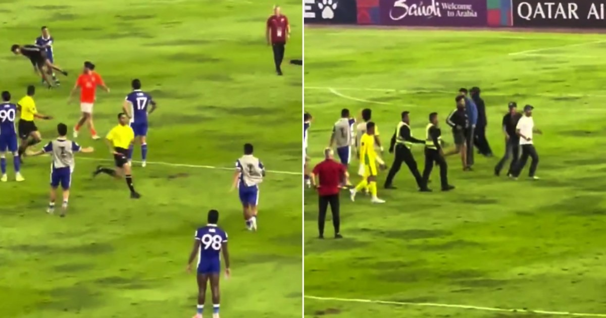 غادر الملعب راكضاً.. حكم سعودي يتعرض لموقف صعب في دوري أبطال آسيا