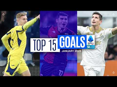 The Top 15 Goals of January | Top Goals by iliad