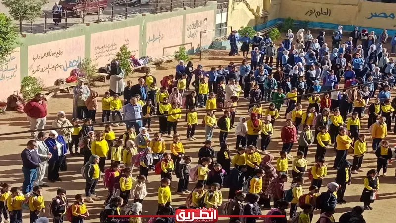 في أول أيام رمضان.. كثافة طلابية مرتفعة وانتظام التقييمات داخل مدارس كرداسة