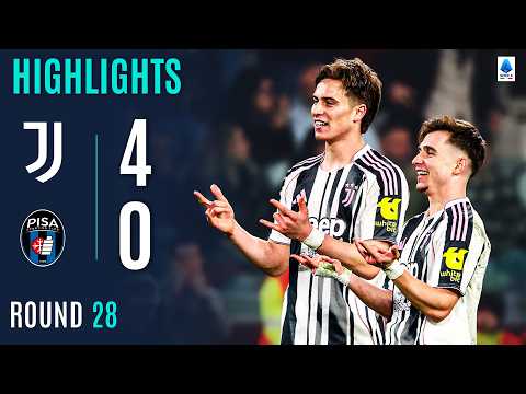 JUVENTUS-PISA | HIGHLIGHTS | Juventus Firing On All Cylinders