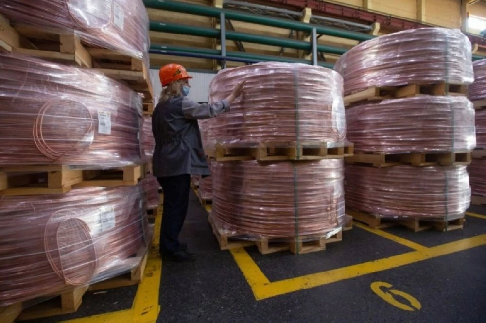 سعر طن النحاس يرتفع إلى 12,752.5 دولار