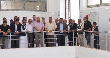 محافظ الإسكندرية يتفقد مشروع محطة رافع مياه "حياة كريمة" فى برج العرب