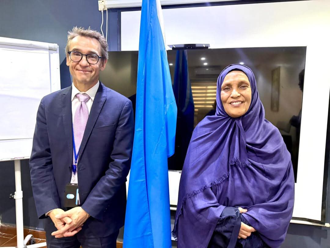 رئيسة اللجنة الوطنية لحقوق الإنسان تبحث مع مسؤول أممي سبل تعزيز التعاون في بناء السلام
