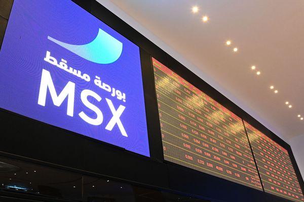 مؤشر بورصة مسقط يغلق منخفضًا بنسبة 0.23 بالمائة