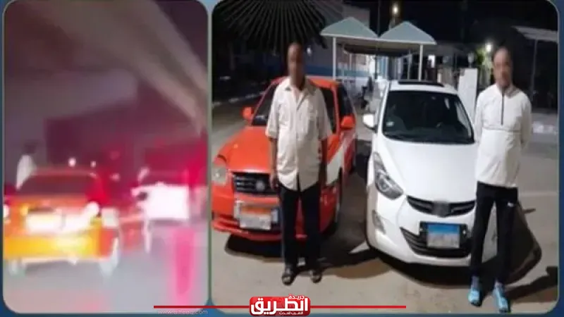 بعد انتشار الفيديو.. ضبط سائق تاكسي الإسماعيلية بسبب ”جلسة الركاب على النوافذ” وحادث تصادم
