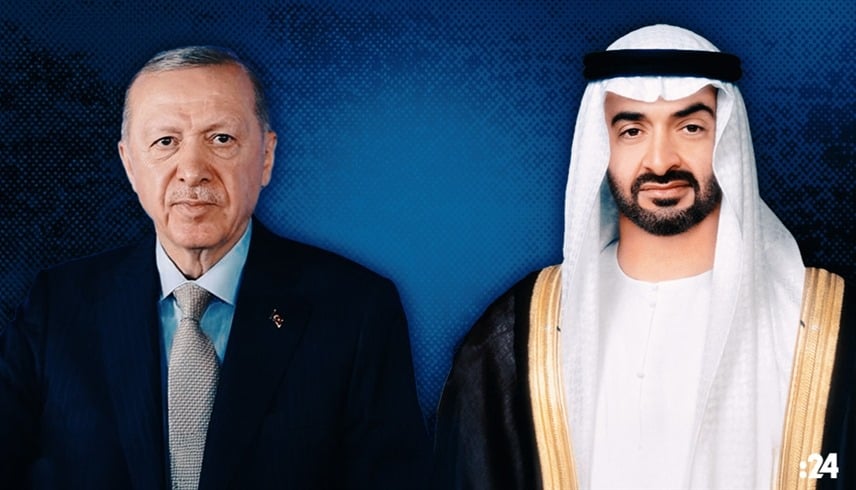 محمد بن زايد وأردوغان يبحثان علاقات التعاون والتطورات الإقليمية
