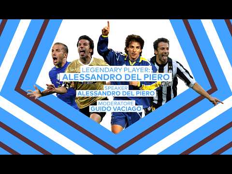 LEGENDARY PLAYER | ALESSANDRO DEL PIERO al FESTIVAL della SERIE A