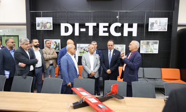 المناصير يزور الجامعة الألمانية الأردنية ويشارك جلسة حوارية