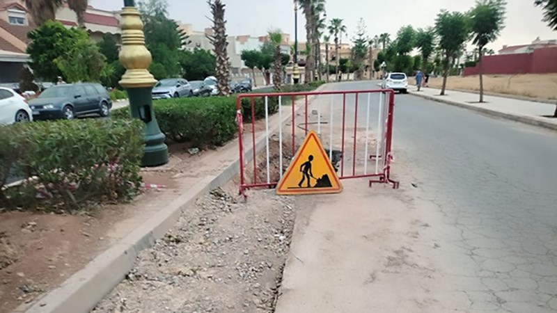بطء استكمال الأشغال يفاقم معاناة مستعملي طريق رئيسية بوجدة