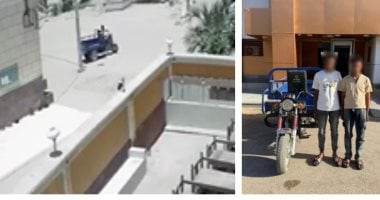ضبط لص سرق تروسيكل أمام مسجد في أسوان