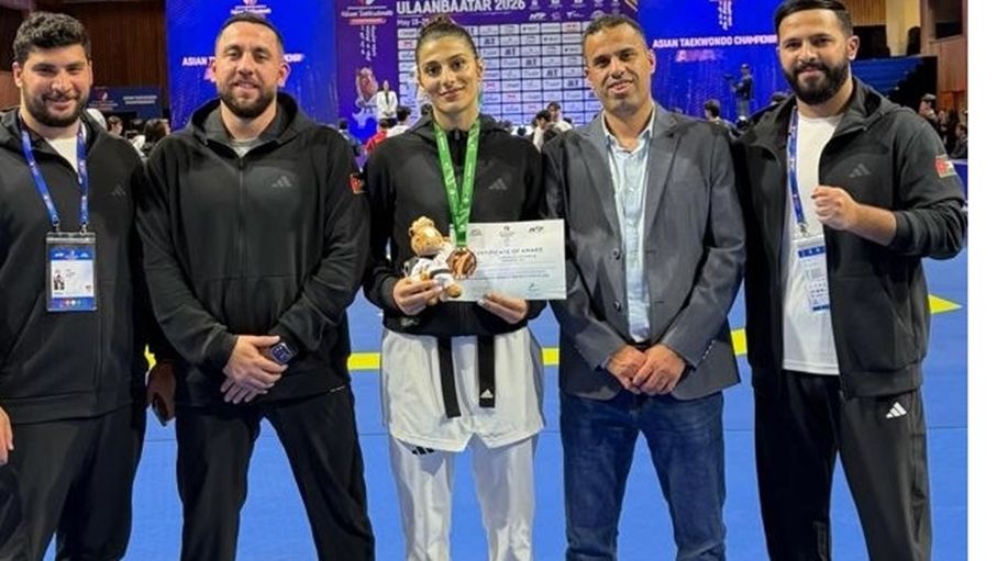 الرواشدة تحرز برونزية آسيا للتايكواندو
