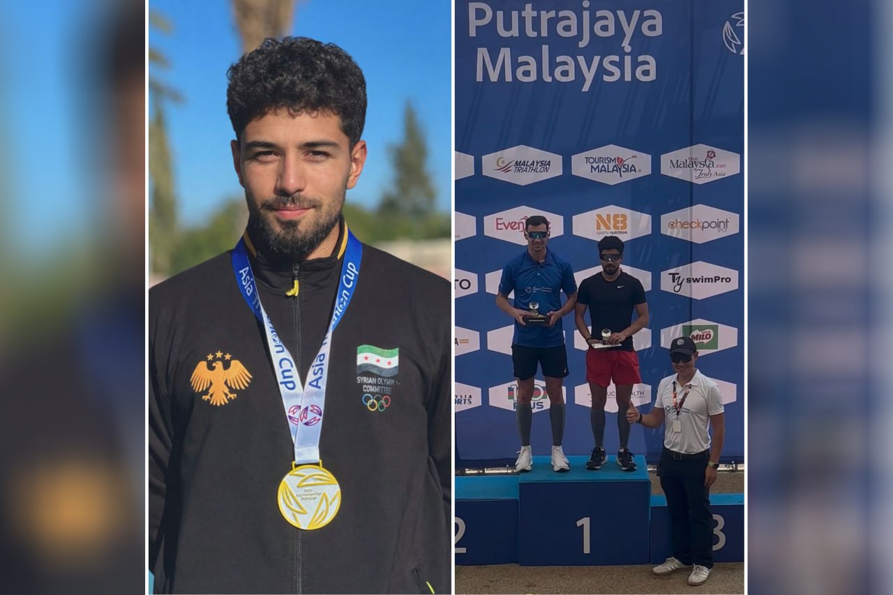 لاعب الترياثلون سيزار الشومري.. لمع اسمه في البطولات الخارجية وعيناه ترنو إلى الأولمبياد