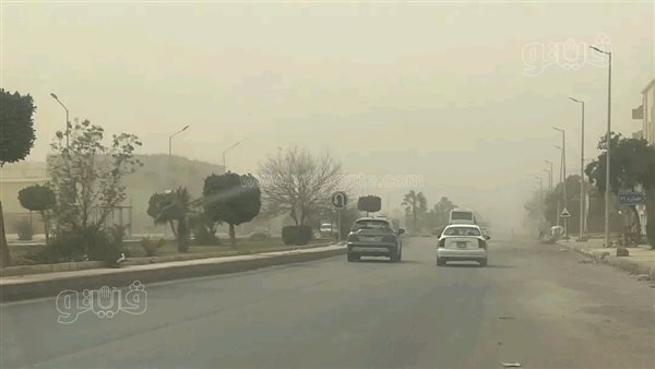 عاصفة ترابية تضرب الشرقية وتقلل الرؤية على الطرق السريعة (صور)