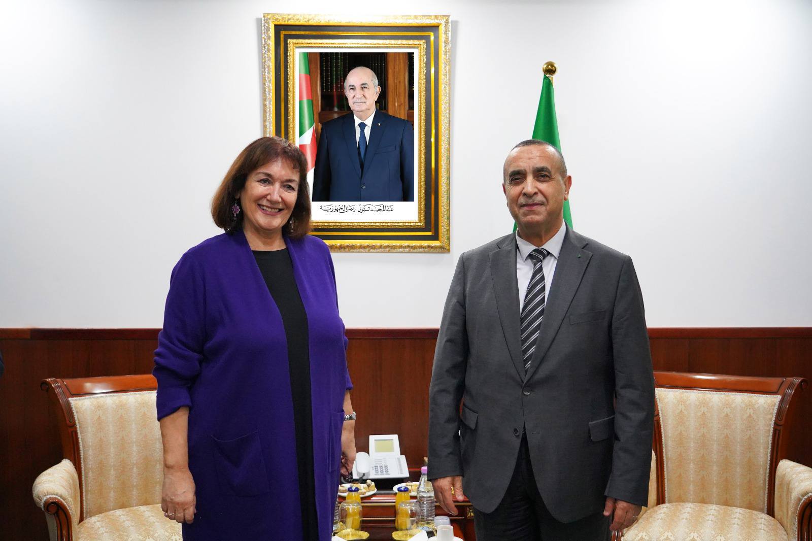 طاقة : السيد عجال يبحث مع المفوضة الأوروبية لشؤون البحر الأبيض المتوسط تعزيز التعاون و الشراكة