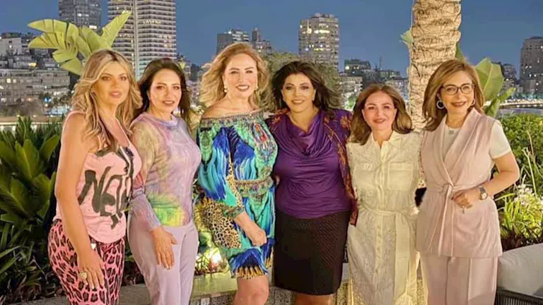 ليلى ولميس وإيناس وبوسي.. أبرز الحضور في عيد ميلاد هالة صدقي