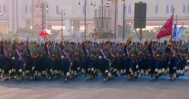 اسلمي يا مصر إنني الفدا.. عرض عسكري مهيب للقوات المسلحة خلال افتتاح مقر القيادة الاستراتيجية