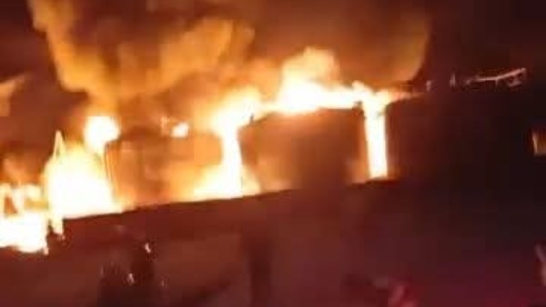 حربق بشونة خشب بالدقهلية وإصابة 8 أشخاص