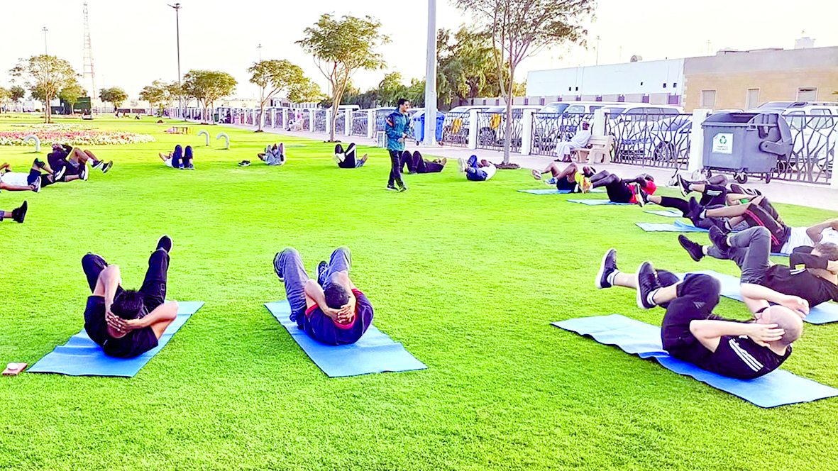 ‫ «الرياضة للجميع» في الحدائق العامة ضمن 365 يوم نشاط