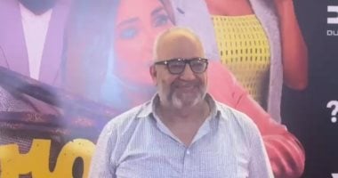 بيومى فؤاد وانتصار وزينة منصور يحتفلون بعرض فيلم ابن مين فيهم