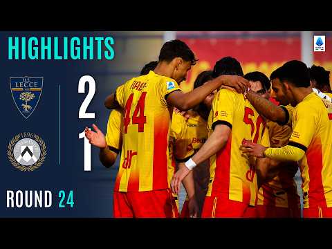 LECCE-UDINESE | HIGHLIGHTS | Banda Strikes a Stunning Free Kick