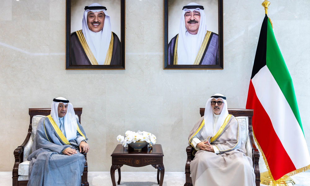 وزير الخارجية يستقبل الأمين العام لمجلس التعاون لدول الخليج العربية