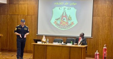تدريب على مواجهة الحرائق.. الحماية المدنية على طاولة النيابة الإدارية بالإسكندرية