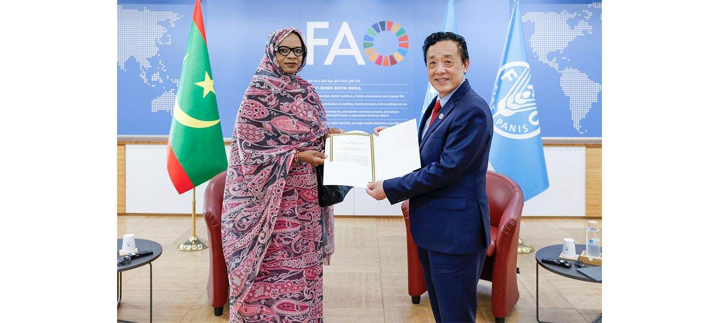 ال"فاو" تؤكد حرصها على تعزيز تعاونها مع موريتانيا