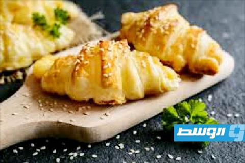 كرواسون بالجبن من المطبخ الفرنسي