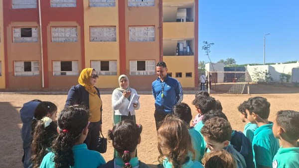 جولة تفقدية لمدير تعليم جنوب سيناء لمتابعة انتظام الدراسة بشرم الشيخ