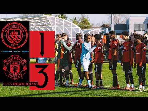 Derby Day Victory! | Man City v Man Utd | U18s Highlights