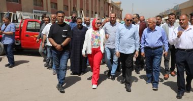 ​محافظ القاهرة يتفقد سوق التونسى الحضارى بالبساتين ويوجه بتشكيل مجلس أمناء لتطوير الخدمات