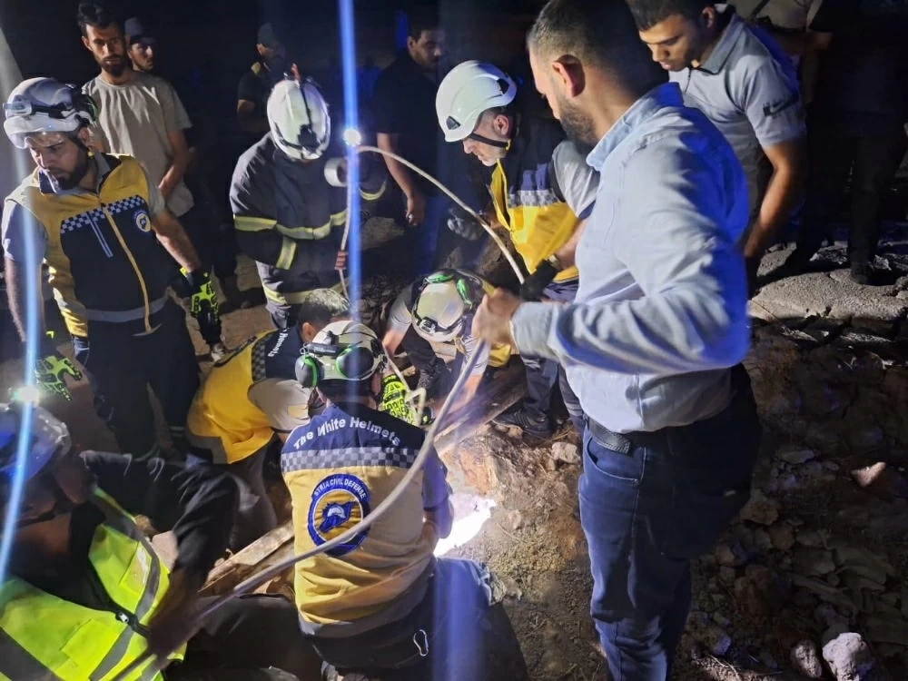 مأساة في سوريا.. انتشال جثمان طفلة من بئر بعمق 250م