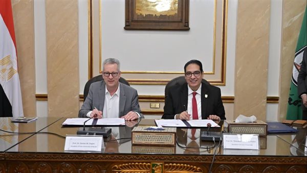 توقيع مذكرة تفاهم بين جامعتي القاهرة وبرلين الحرة للتعاون الأكاديمي والبحثي