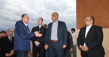 محافظ كفر الشيخ يتفقد المدرسة البحرية للاستزراع السمكي